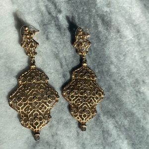 Kendra Scott Gold Drop Earrings